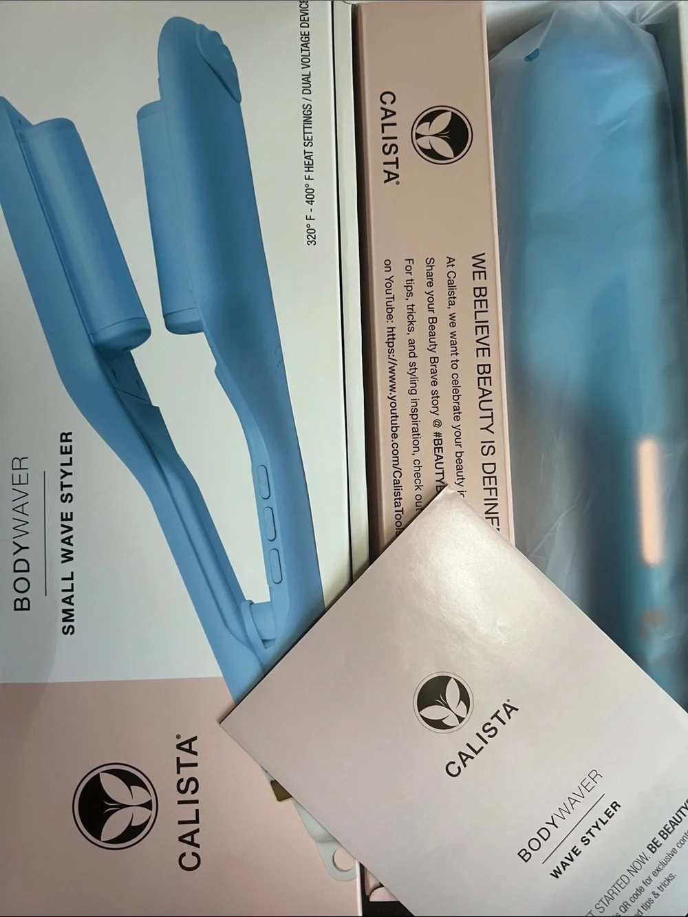 Calista Bodywaver Small Wave Styler - Blue